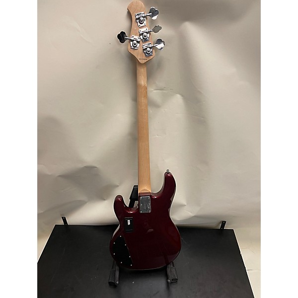 Used Sterling By Music Man Used Sterling By Music Man STING RAY SUB 4 HH Wine Red Electric Bass Guitar