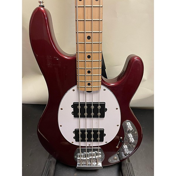 Used Sterling By Music Man Used Sterling By Music Man STING RAY SUB 4 HH Wine Red Electric Bass Guitar