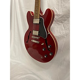 Used Epiphone Used Epiphone ES335 Candy Apple Red Hollow Body Electric Guitar