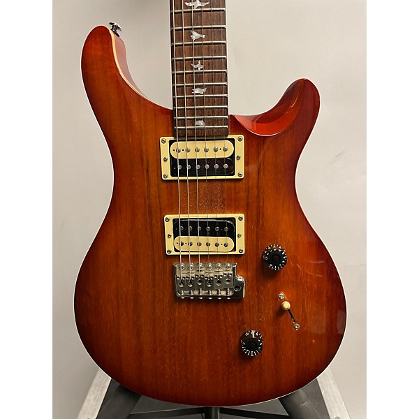 Used PRS Used PRS SE Custom 24 Sunburst Solid Body Electric Guitar