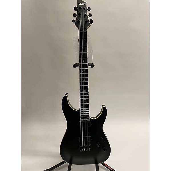 Used Schecter Guitar Research Used Schecter Guitar Research C-1 EVIL TWIN Satin Black Solid Body Electric Guitar