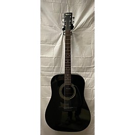 Used Morris Used Morris A Series MO-503B Black Acoustic Guitar