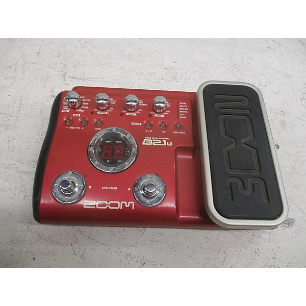 Used Zoom B2.1U Bass Effect Pedal