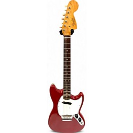 Vintage Fender Vintage 1966 Fender Musicmaster II Dakota Red Solid Body Electric Guitar