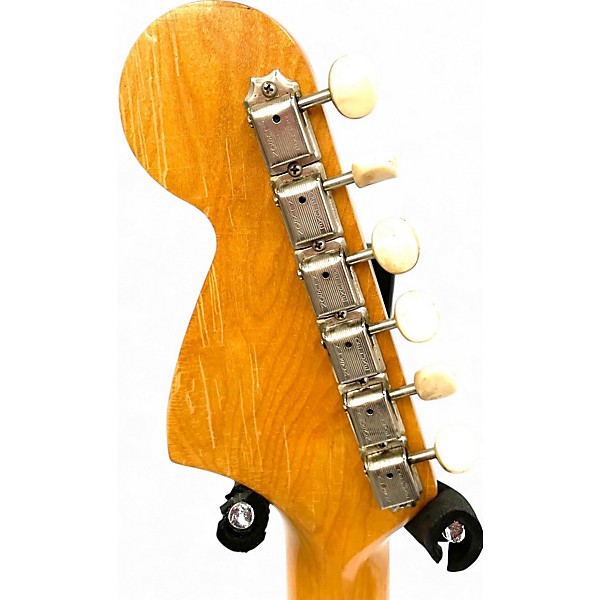 Vintage 1966 Fender Musicmaster II Dakota Red Solid Body Electric Guitar
