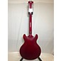 Used D'Angelico DC12 CHERRY RED Hollow Body Electric Guitar