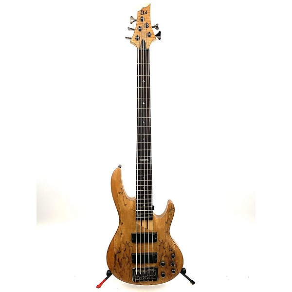 Used ESP LTD B205SM 5 String Electric Bass Guitar