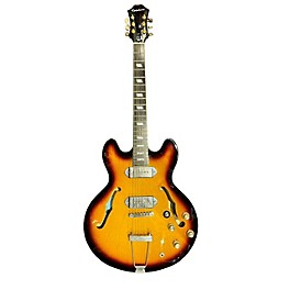 Used Epiphone Used Epiphone Inspired By John Lennon Casino 3 Tone Sunburst Hollow Body Electric Guitar