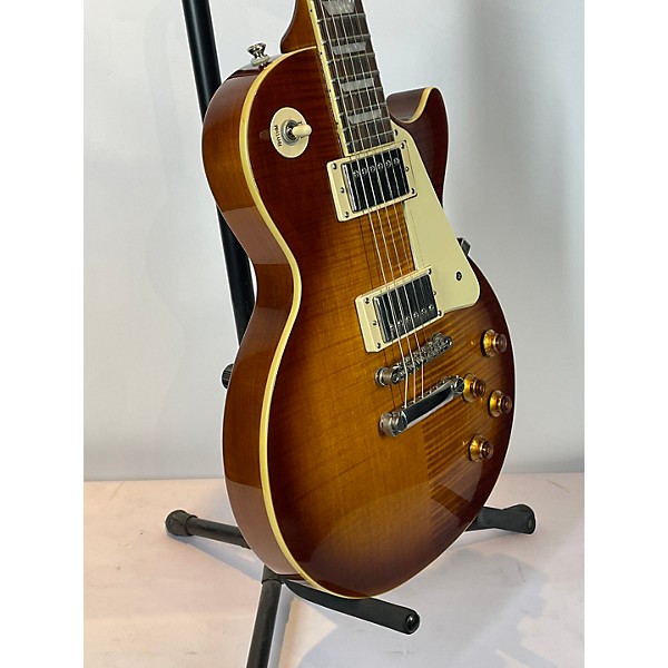 Used Epiphone Used 2015 Epiphone Les Paul Standard Pro Sunburst Solid Body Electric Guitar