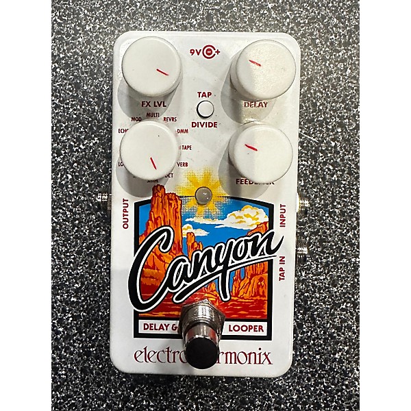 Used Electro-Harmonix Canyon Delay And Looper Effect Pedal