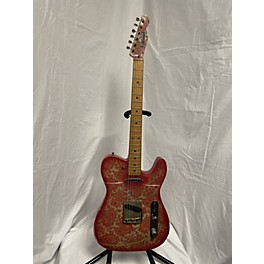 Used In Store Used Used CROOK CUSTOM GUITARS TELECASTER-VINTAGE RELEC PINK PAISLEY PINK PAISLEY Solid Body Electric Guitar