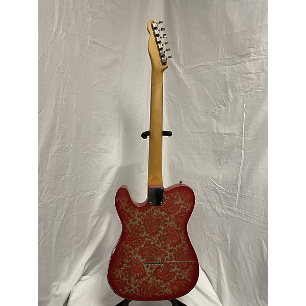 Used Used CROOK CUSTOM GUITARS TELECASTER-VINTAGE RELEC PINK PAISLEY PINK PAISLEY Solid Body Electric Guitar