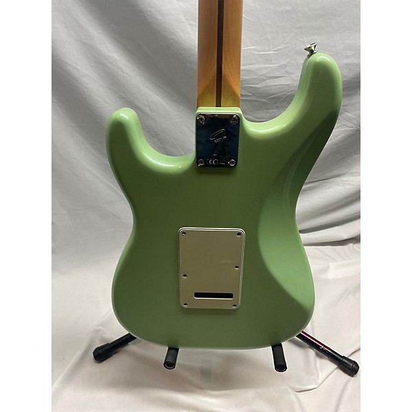 Used Used Fender Player Stratocaster Surf Green Solid Body Electric Guitar