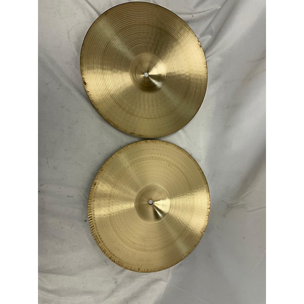 Used Zildjian 14in New Beat Hi Hat Pair Cymbal