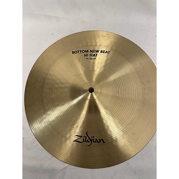 Used Zildjian 14in New Beat Hi Hat Pair Cymbal