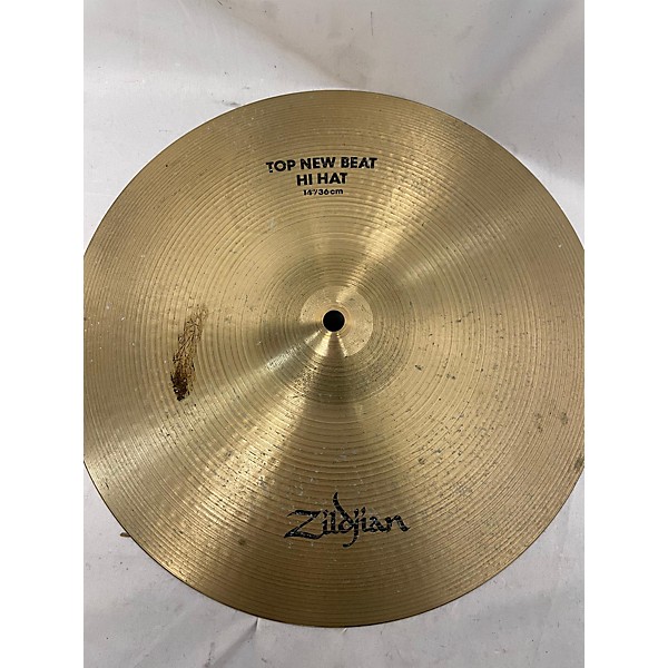 Used Zildjian 14in New Beat Hi Hat Pair Cymbal