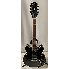 Used Epiphone Used Epiphone ES335 Pro Black Hollow Body Electric Guitar