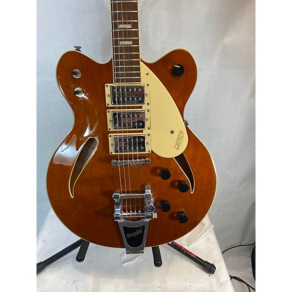 Used Gretsch Guitars Used Gretsch Guitars G2627T/SNGBRL Natural Hollow Body Electric Guitar