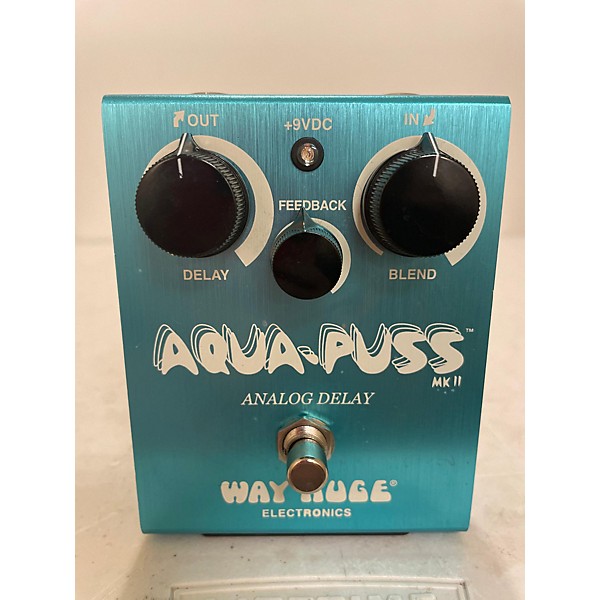 Used Way Huge Electronics WHE701 Aqua Puss Analog Delay Effect Pedal |  Guitar Center