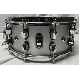 Used Mapex Used Mapex 14X6.5 Black Panther Atomizer Snare 14 X 6.5 Drum Brushed Metal