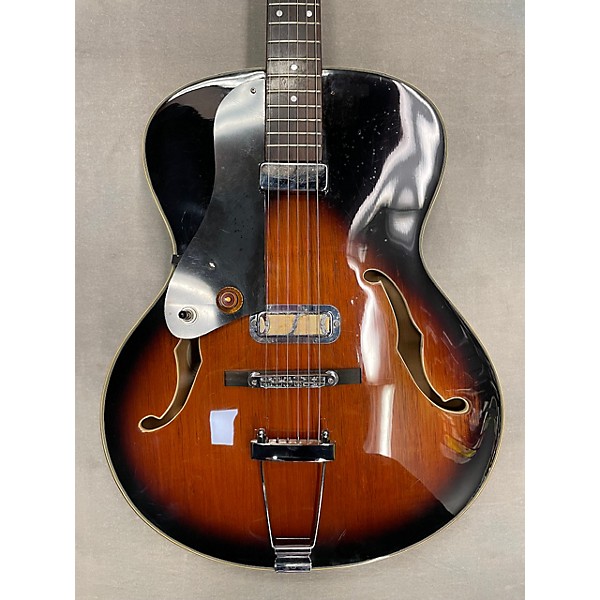 Used Washburn HB15 Left Handed Hollow Body Electric Guitar