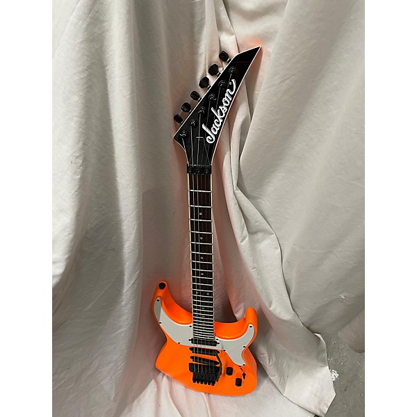 Used Jackson Used Jackson SLX 4 Orange Solid Body Electric Guitar