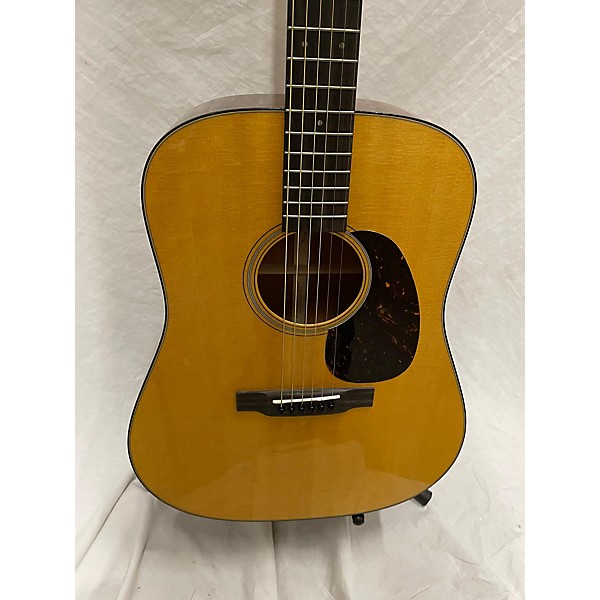 Used Martin Used Martin D18 Natural Acoustic Guitar