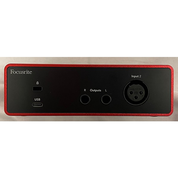 Used Focusrite Scarlett Solo Gen 4 Audio Interface