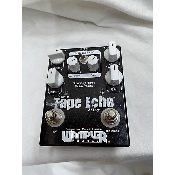 Used Wampler Faux Tape Echo Delay Effect Pedal