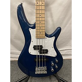 Used Ibanez Used Ibanez SRMD200 Blue Electric Bass Guitar