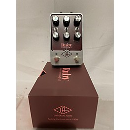 Used Universal Audio Used Universal Audio Ruby Top Boost Amplifier Pedal