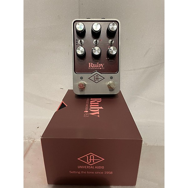 Used Universal Audio Ruby Top Boost Amplifier Pedal