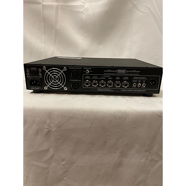 Used MESA/Boogie Subway D-800 Bass Amp Head