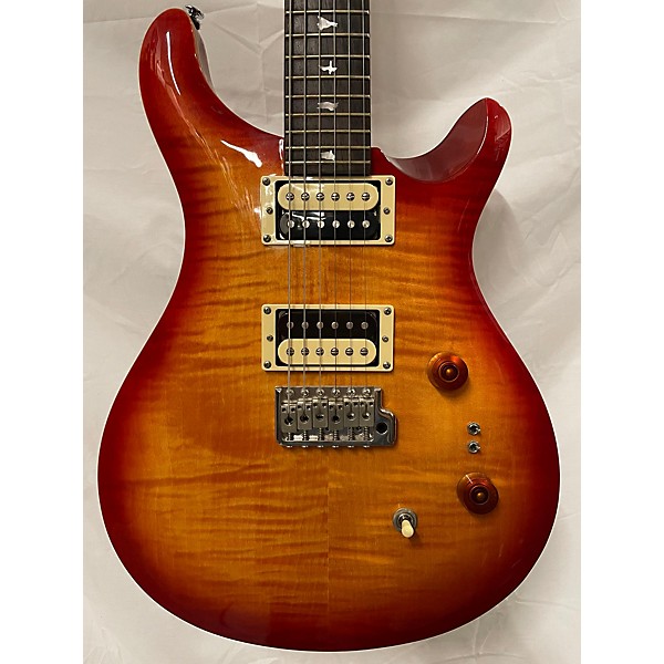 Used PRS Used PRS SE Custom 24 Vintage Sunburst Solid Body Electric Guitar