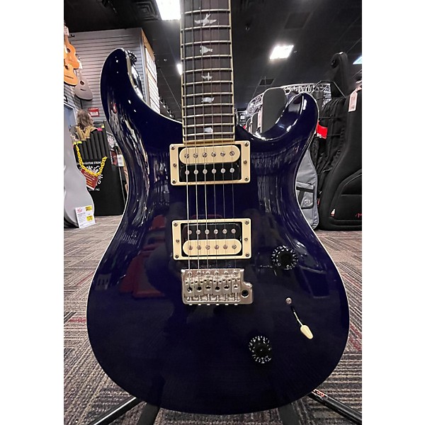 Used PRS Used PRS SE Standard 24 Midnight Blue Solid Body Electric Guitar