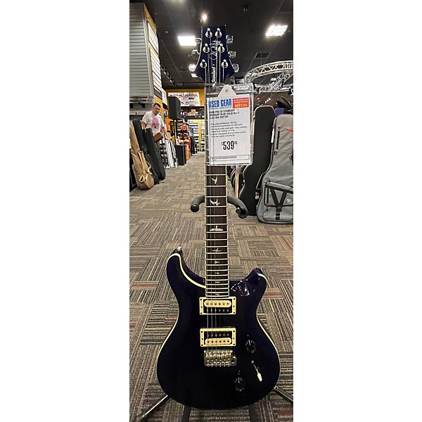 Used PRS Used PRS SE Standard 24 Midnight Blue Solid Body Electric Guitar