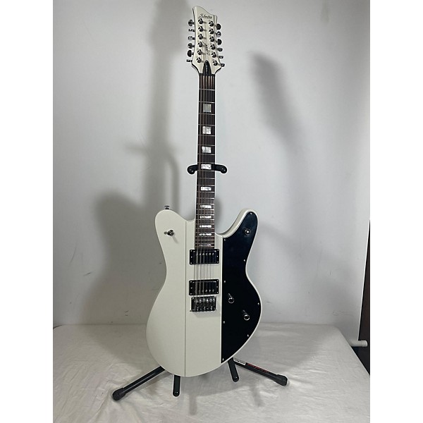 Used Schecter Guitar Research Used Schecter Guitar Research ROBERT SMITH ULTRA XII White Solid Body Electric Guitar