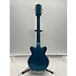 Used Gretsch Guitars Used Gretsch Guitars G2657T Blue Hollow Body Electric Guitar