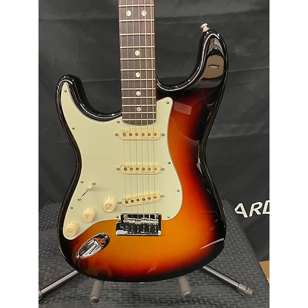 Used Fender Used Fender American Ultra Stratocaster Left Handed 3 Color Sunburst Electric Guitar