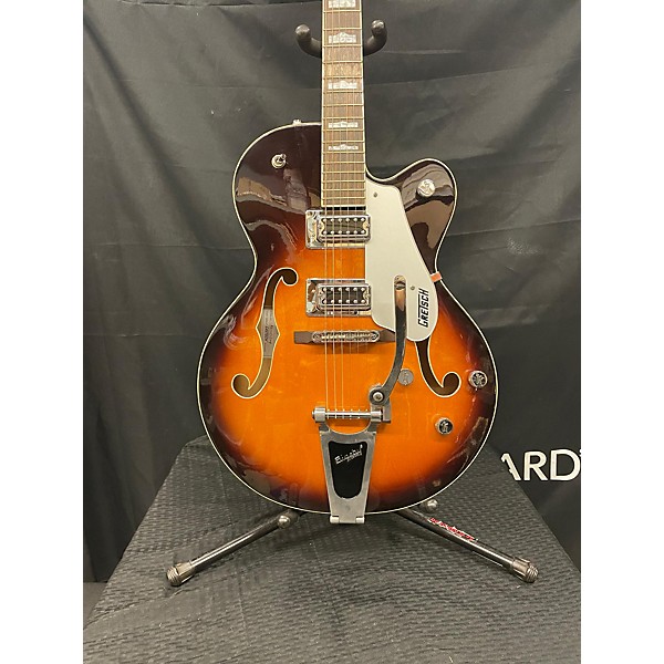 Used Gretsch Guitars Used Gretsch Guitars G5420T Electromatic 2 Color Sunburst Hollow Body Electric Guitar