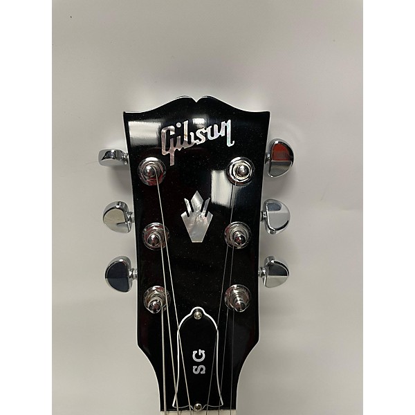 Used Gibson Used Gibson SG Silve RMist Solid Body Electric Guitar