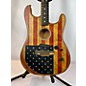 Used Fender American Acoustasonic Telecaster Limited Edition American Flag Acoustic Electric Guitar