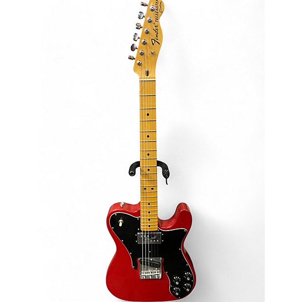 Used Fender 72 telecaster closet custom Red Solid Body Electric Guitar