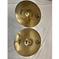 Used Zildjian 14in A Custom Mastersound Hi Hat Pair Cymbal thumbnail