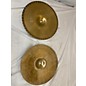 Used Zildjian 14in A Custom Mastersound Hi Hat Pair Cymbal