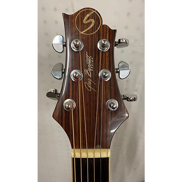 Used Greg Bennett Design by Samick Used Greg Bennett Design By Samick D7 Natural Acoustic Guitar