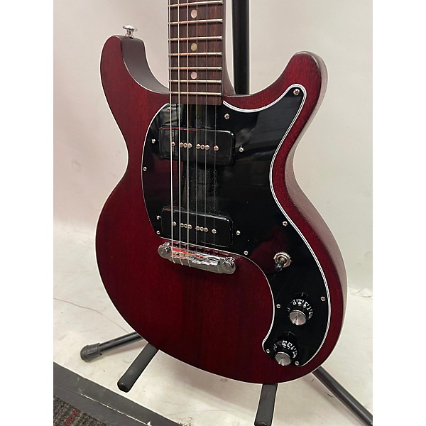 Used Gibson Used Gibson Les Paul DC Wine Red Solid Body Electric Guitar