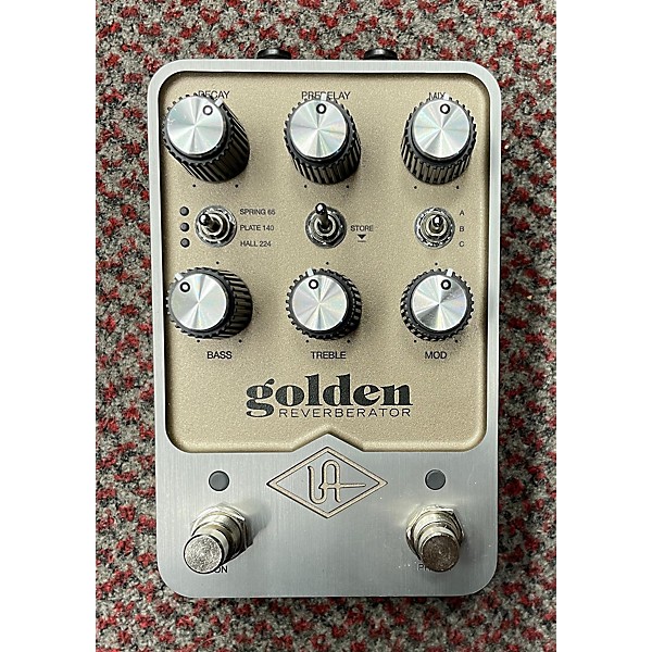 Used Universal Audio GOLDEN REVERBERATOR Effect Pedal