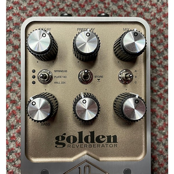 Used Universal Audio GOLDEN REVERBERATOR Effect Pedal