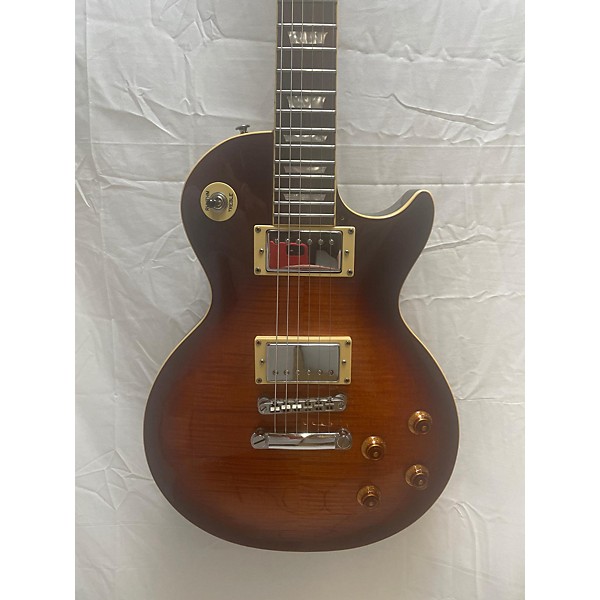 Used Epiphone Used 2001 Epiphone Les Paul Standard Bourbon Burst Solid Body Electric Guitar